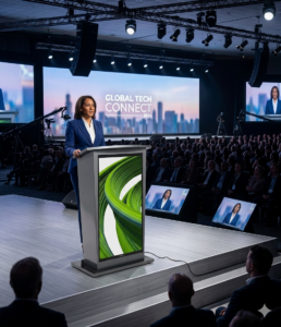 Digital Podium Rentals in All Dallas DFW area