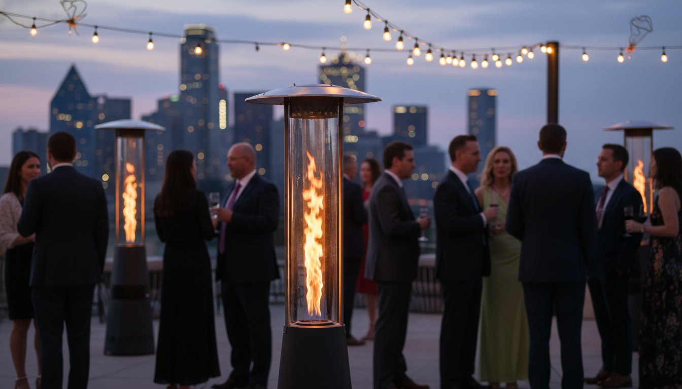 Outdoor Heat Lamp Rental in Dallas: The Complete Guide to Guest Comfort