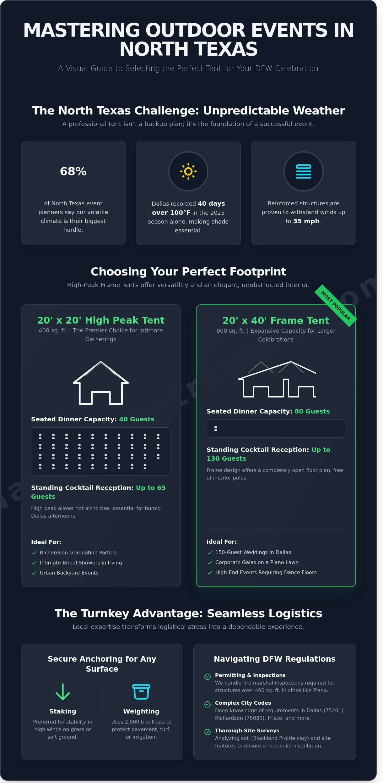 Tent Rentals Dallas: The Ultimate 2026 Guide to Outdoor Events in DFW