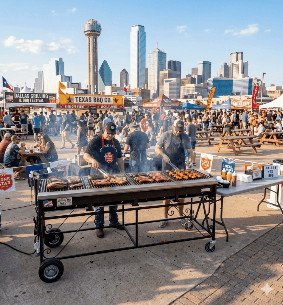 Propane BBQ Grill Rentals In All Dallas DFW area