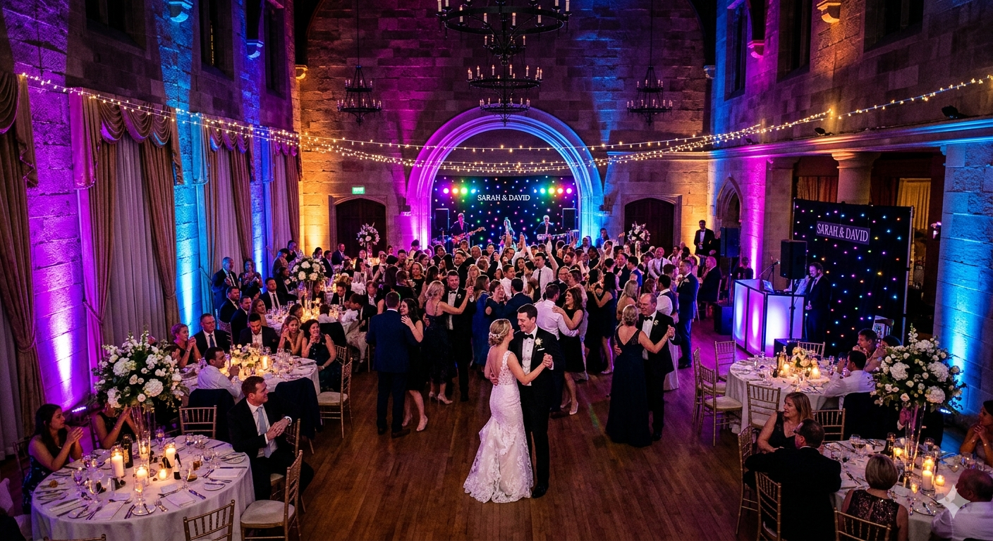 LED Up Lighting For Dallas DFW Events