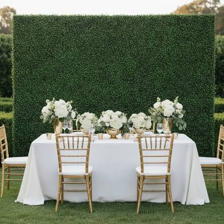 Greenery Backdrop Wall Rentals in Dallas DFW