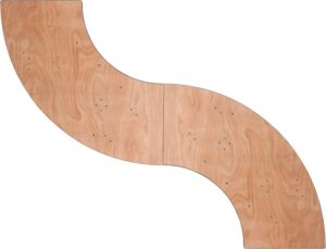 Serpentine Table Rentals In All The Dallas-Forth Worth Area