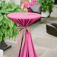 30 inch Round Bar Table Rentals