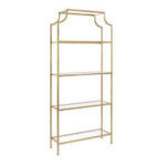 Dallas Gold Glass Shelf Rentals