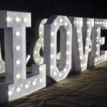 Giant Lighted Letter Rentals