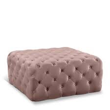 Pink Square Ottoman Rentals Pink Square Ottoman Rentals