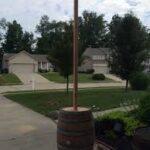 Wine Barrell Light Pole